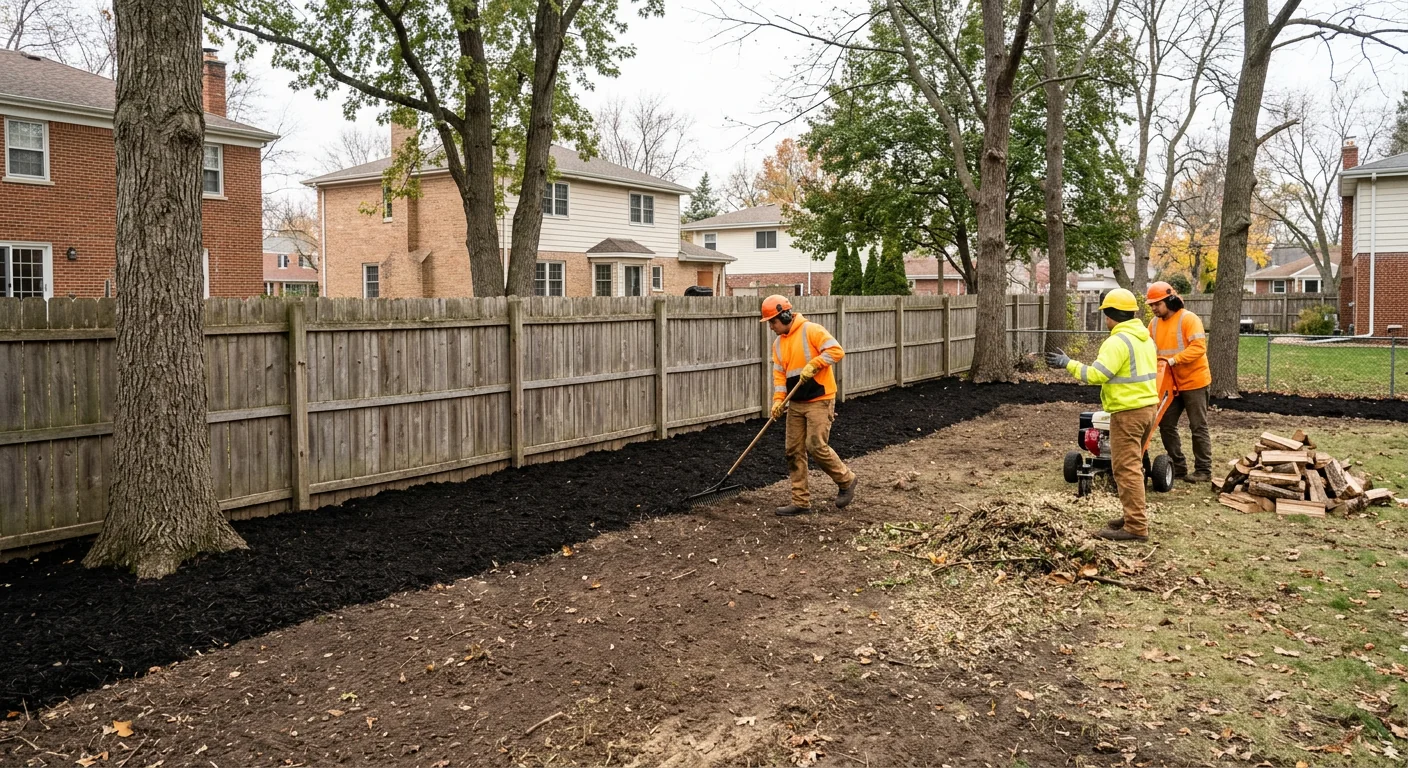Backyard Buckthorn Thicket Clearing
