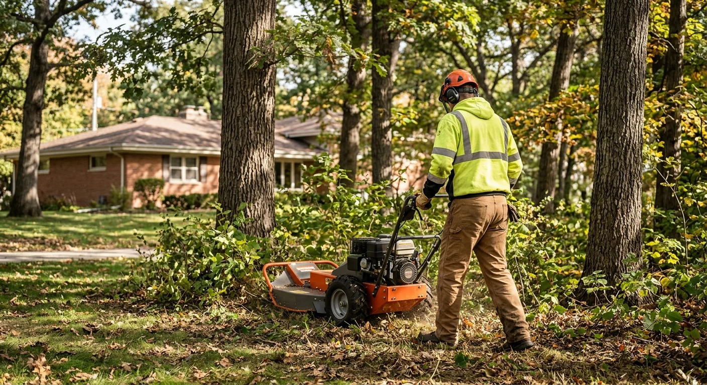 Wooded Lot Understory Clearing