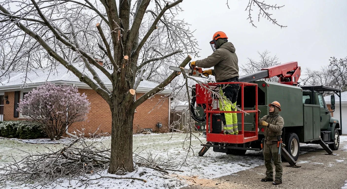 Emergency Canopy Reduction After Ice Loading