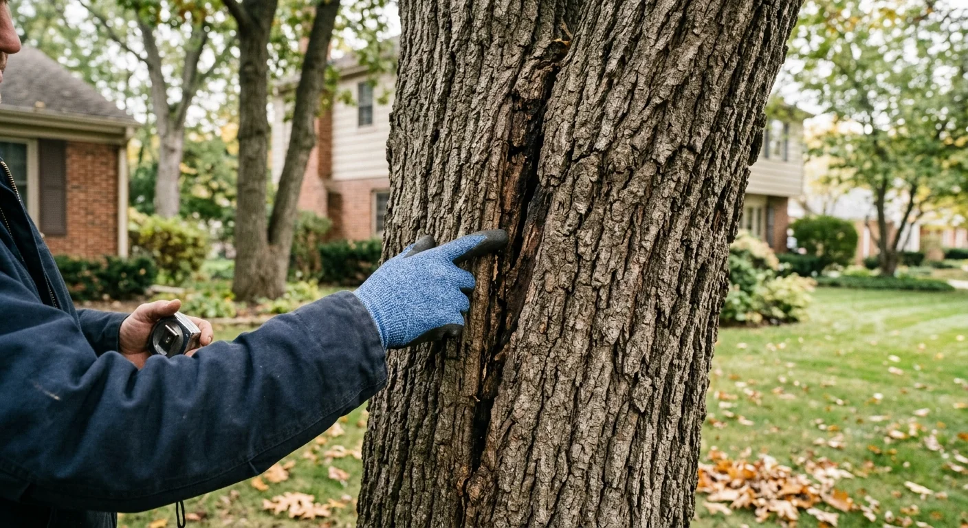 Mature Oak Evaluation on a Residential Lot